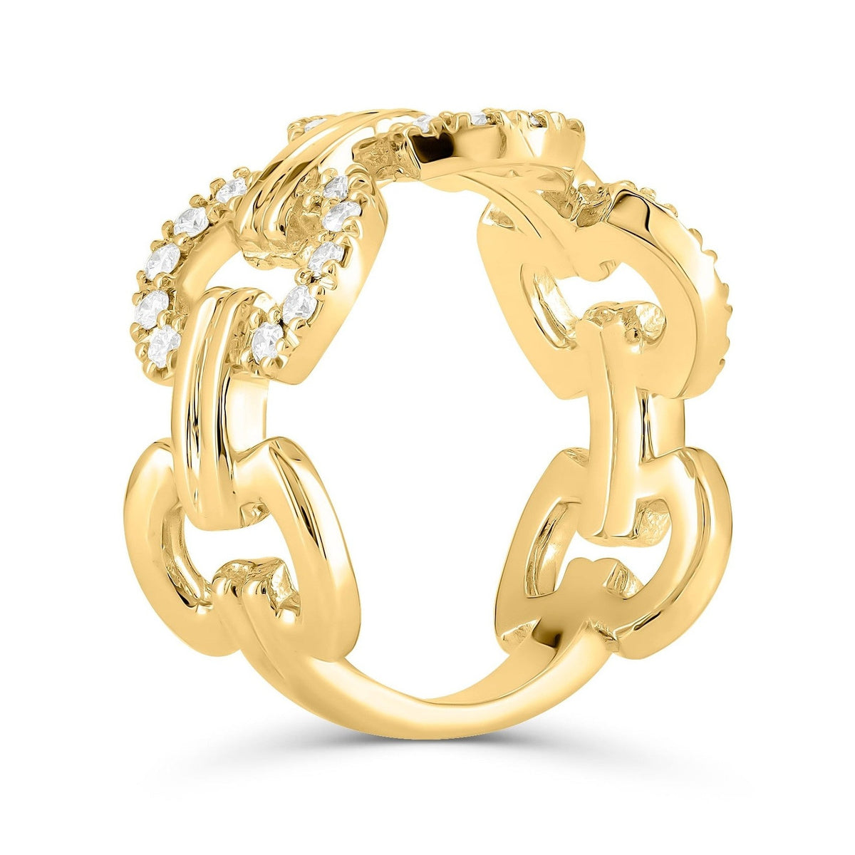 Diamond Link Ring image 1