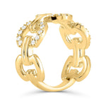 Diamond Link Ring image 1