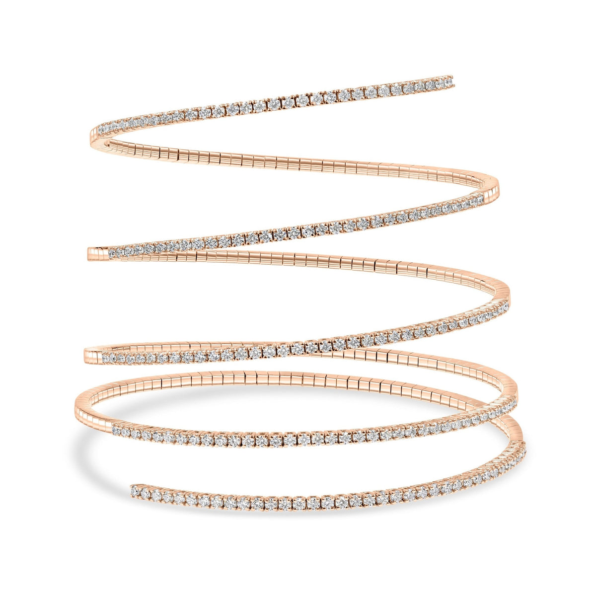 Spring Bangle Design Diamond Spring Bangle – Alber Rezko Jewelry Design