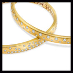Scattered Diamond Bangle image 3
