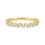 Diamond Zig Zag Stackable Band image 2