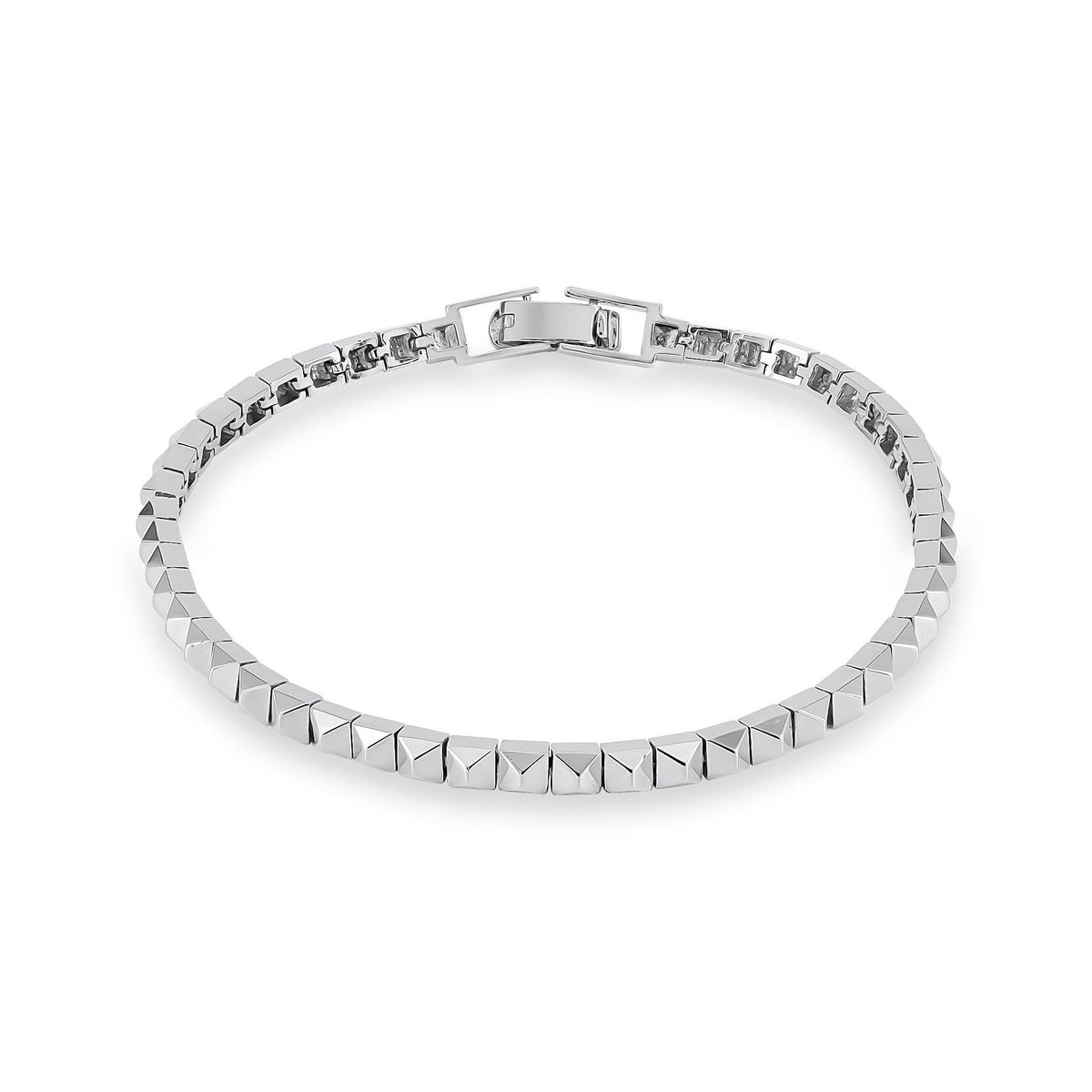 Gold Pyramid Bracelet image 4