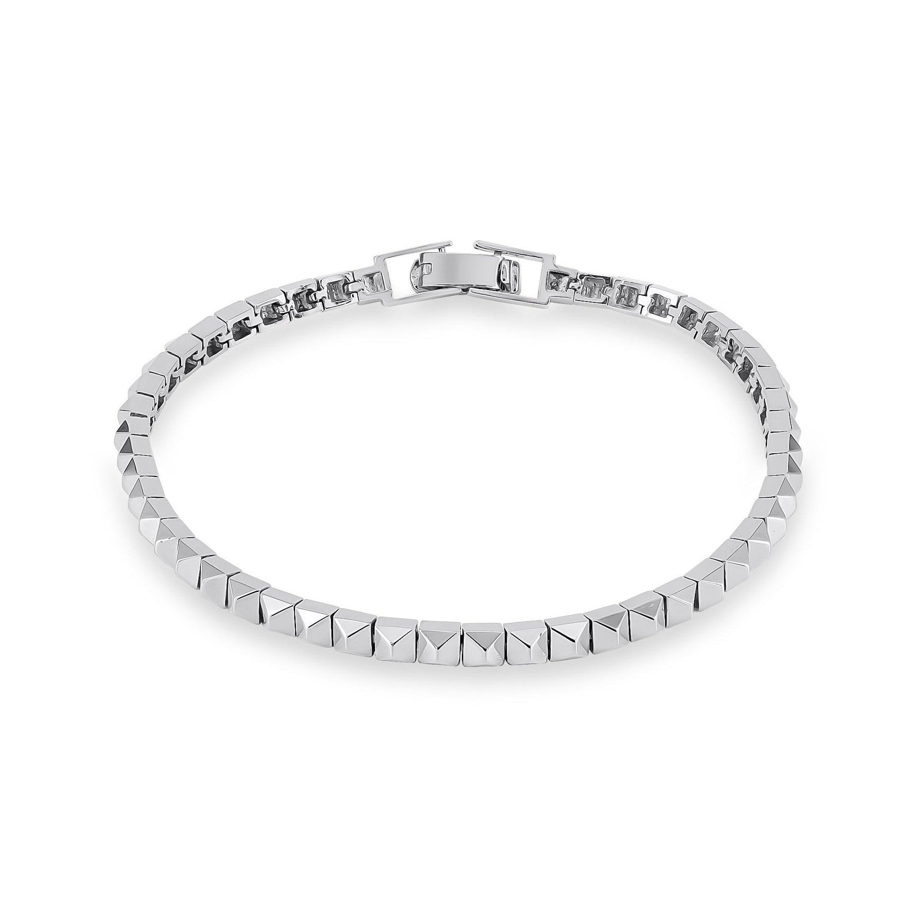 Gold Pyramid Bracelet image 4