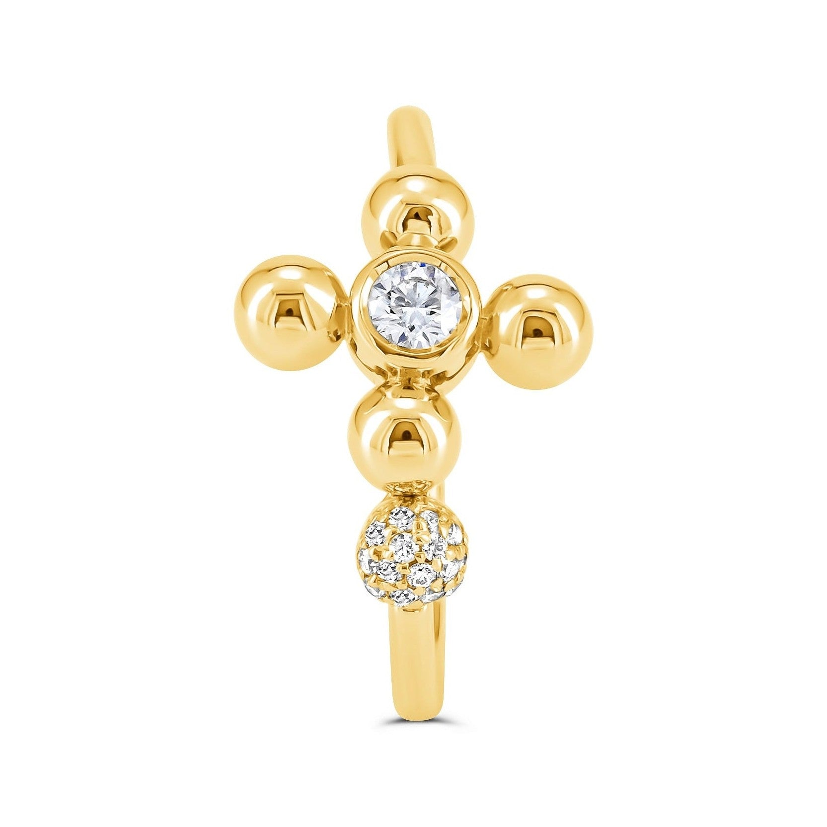 Diamond Cross Ring image 2