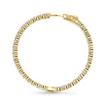 Inside-Out Diamond Hoop Earrings image 2