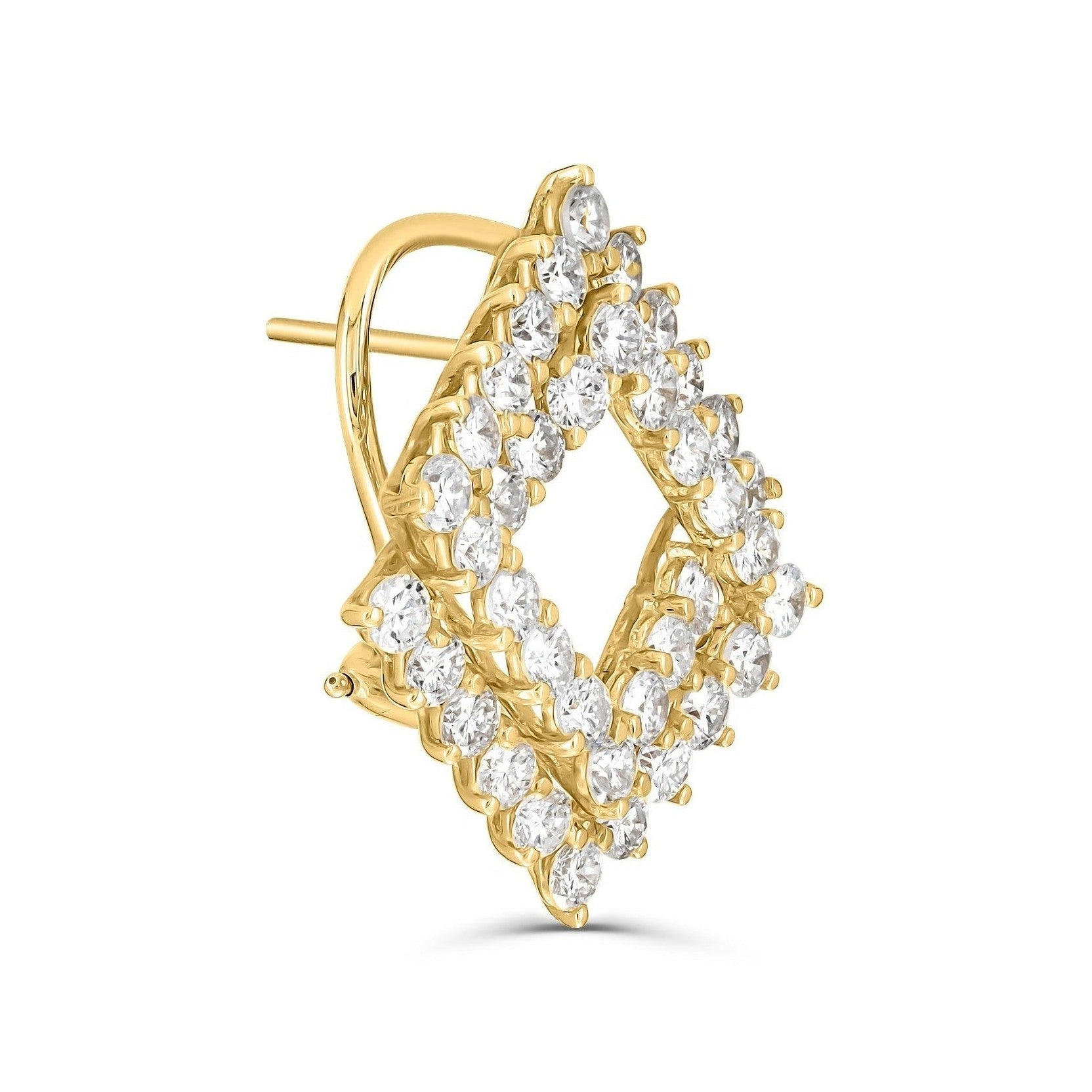 Square Clip Earrings image 2