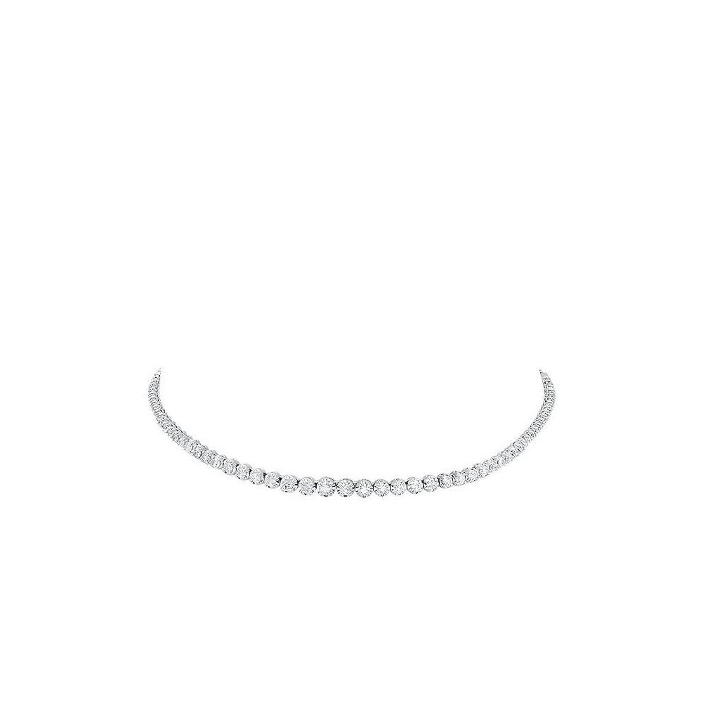 Adjustable Tennis Necklace image 0