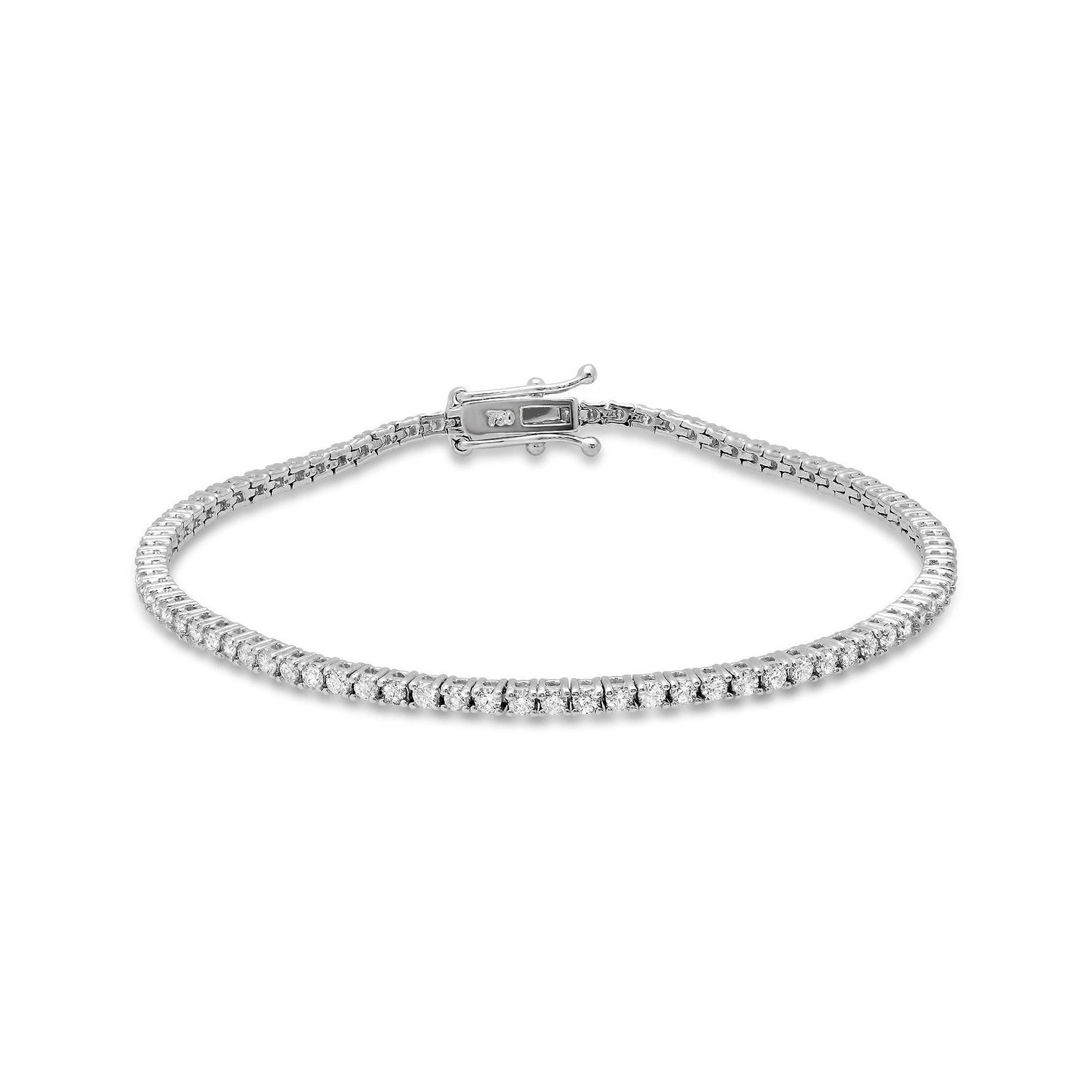 Dainty Tennis Bracelet image 0