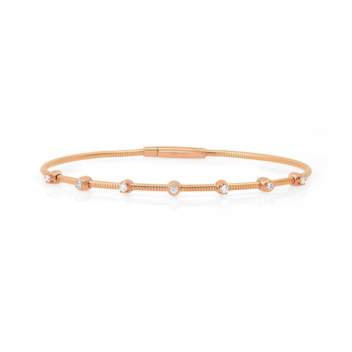 Diamond Station Bangle image 0
