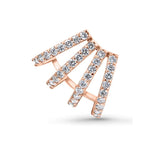 Four Row Caged Ear Cuff image 0