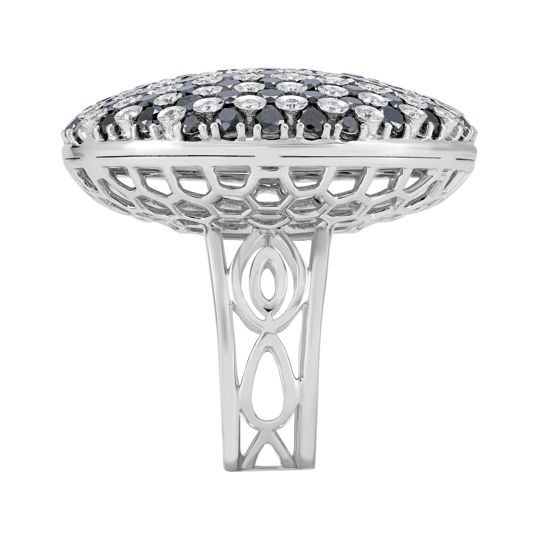 Black & White Diamond Ring image 1