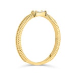 Straight Baguette Diamond Band image 1