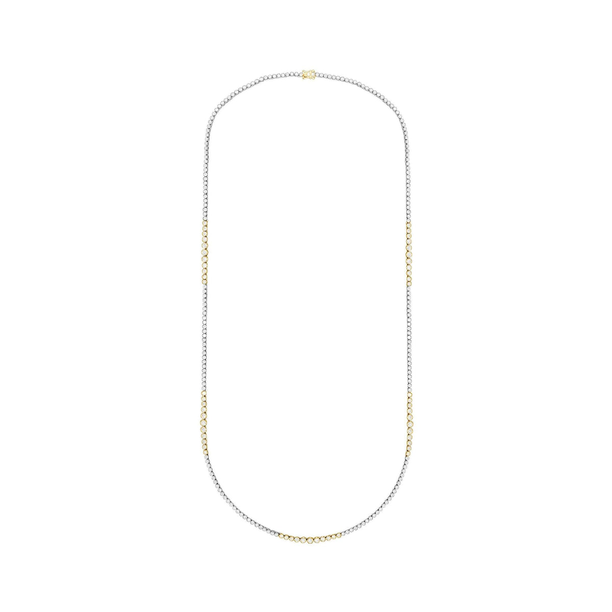 32 Inch Four-Prong Graduated Diamond Necklace image 1